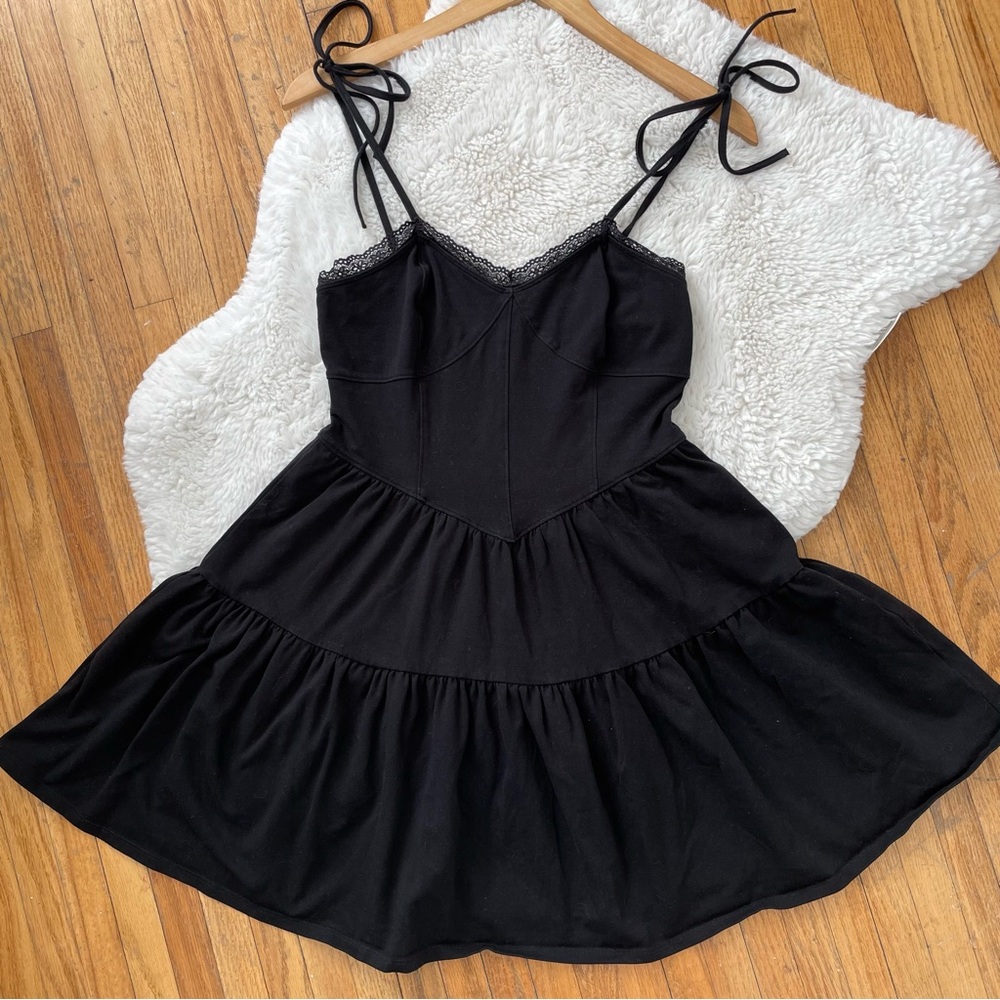 American Eagle Outfitters Black Mini Dress